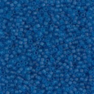 Miyuki delica Perlen 15/0 - Matted transparent capri blue DBS-768